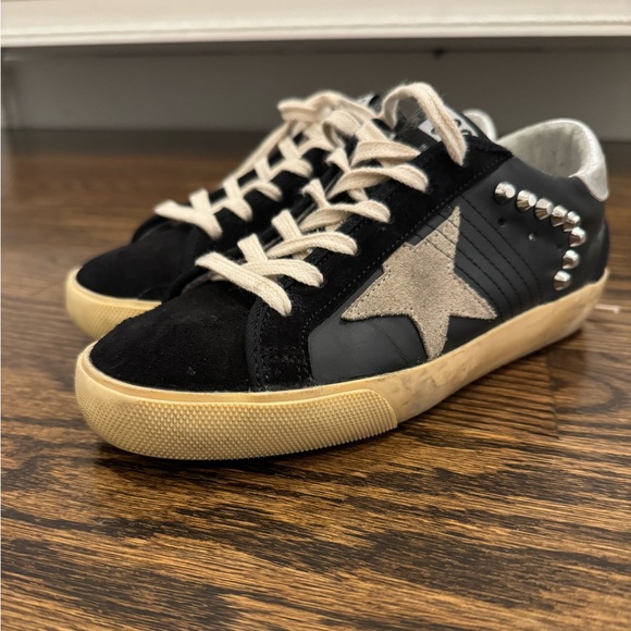 NEW! Golden Goose Superstar Stud Suede Low-Top Sneakers - Picture 5 of 9